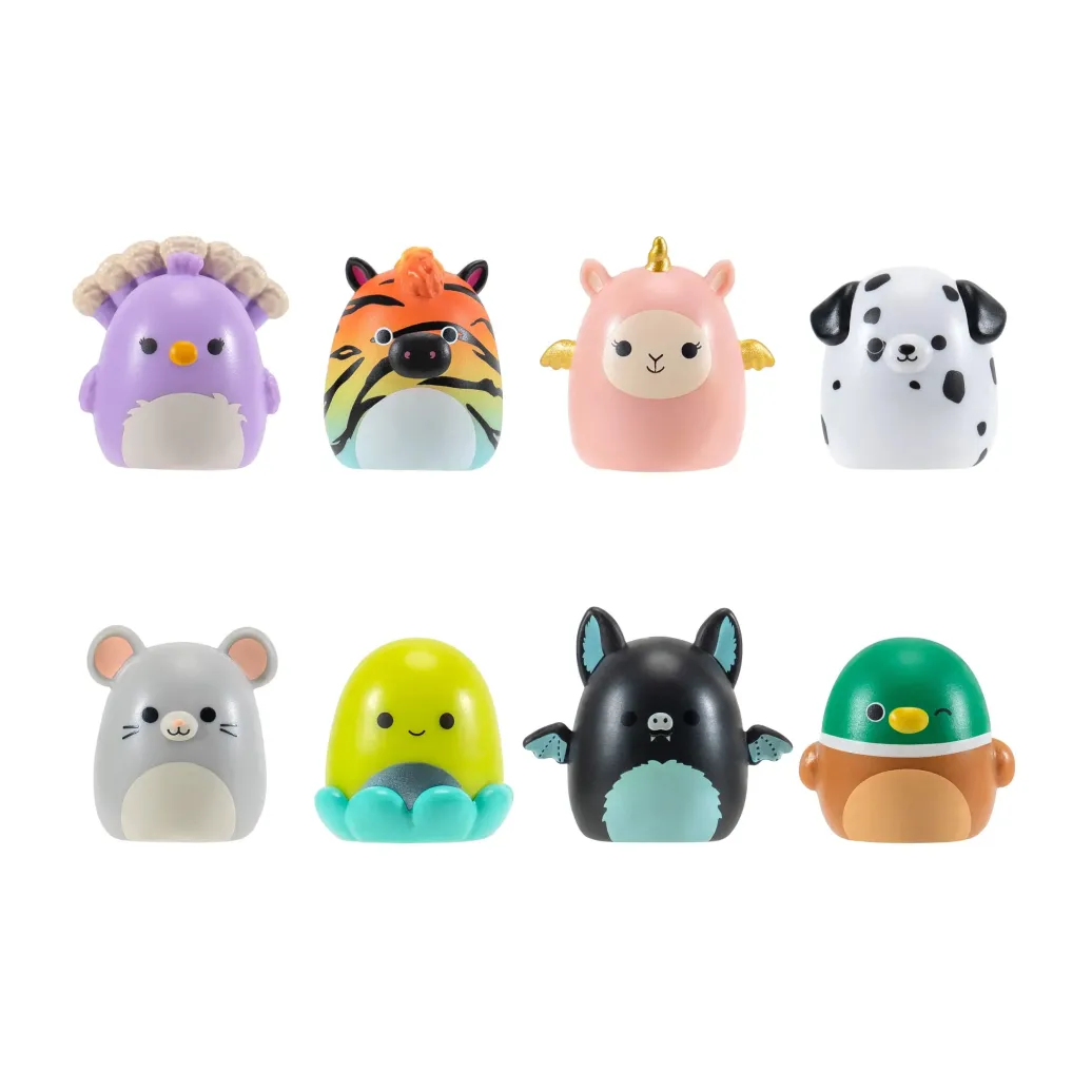 Squishmallow Squish a longs Minifiguren 8er-Pack Style 4 3 cm