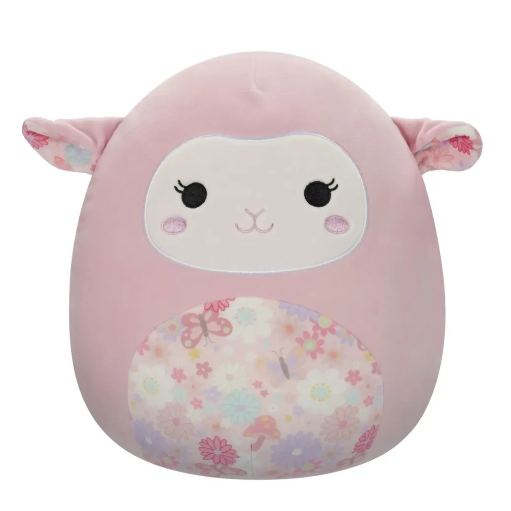 Squishmallows Plüschfigur Pink Lamb with Floral Ears and Belly Lala 30 cm