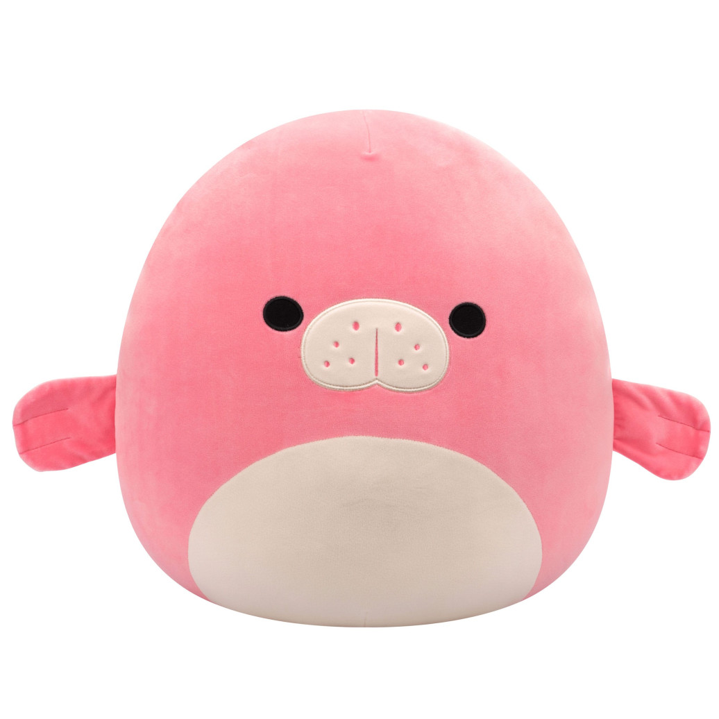 Squishmallows Plüschfigur Coral Manatee with White Belly 40 cm
