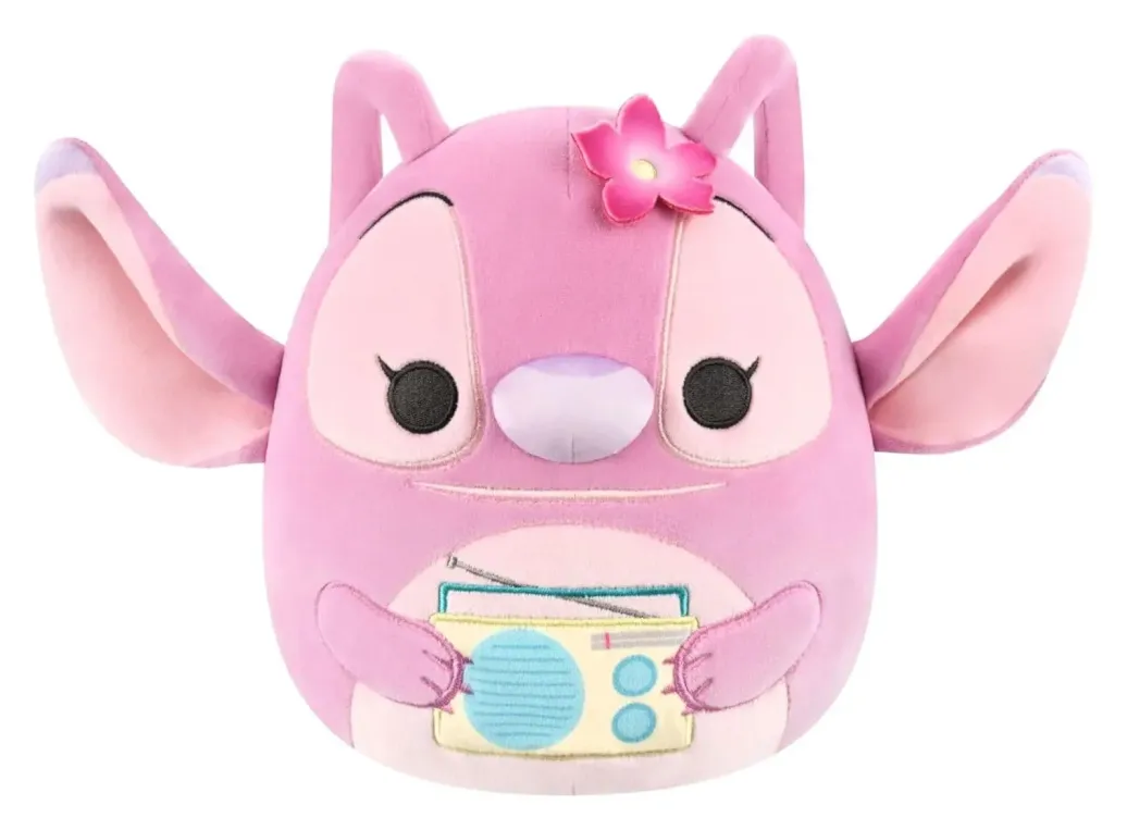 Lilo & Stitch Squishmallow Plüschfigur Angel With Boombox 20 cm