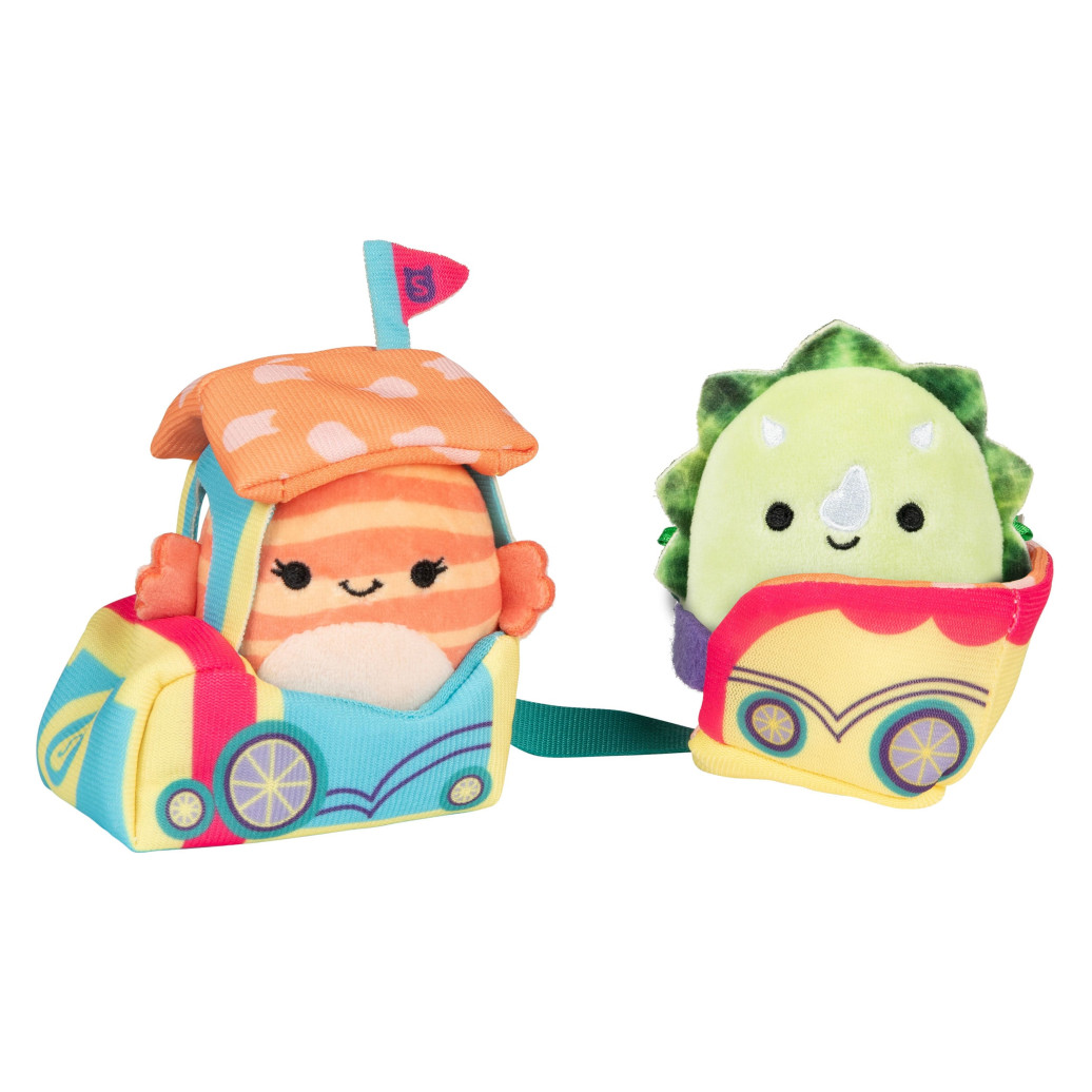 Squishville Mini Squishmallows Plüschfigur Accessoires Set Ticket to Ride 5 cm