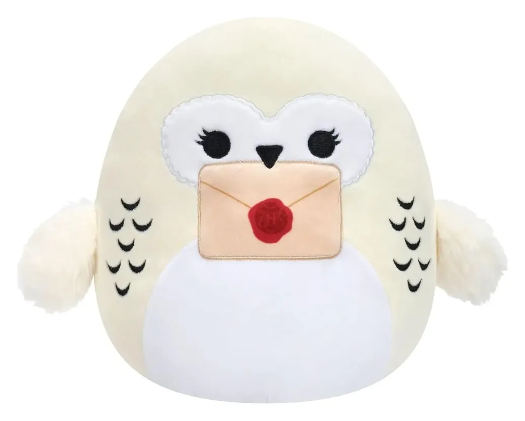 Harry Potter Squishmallow Plüschfigur Hedwig Holding Letter 20 cm