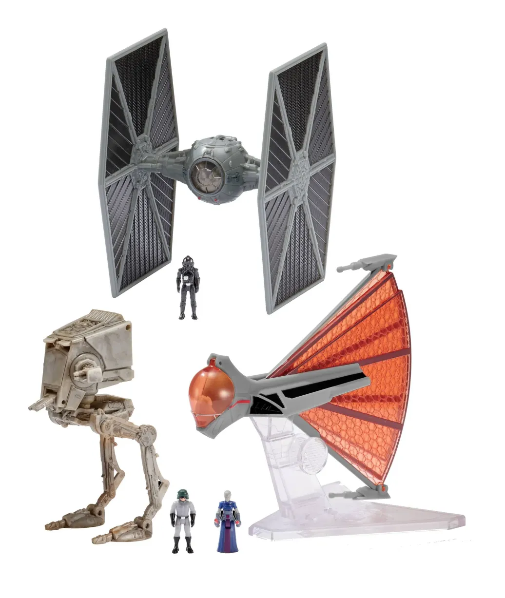 Star Wars Micro Galaxy Squadron Fahrzeuge 7,5 cm Sortiment mit Figuren (6)
