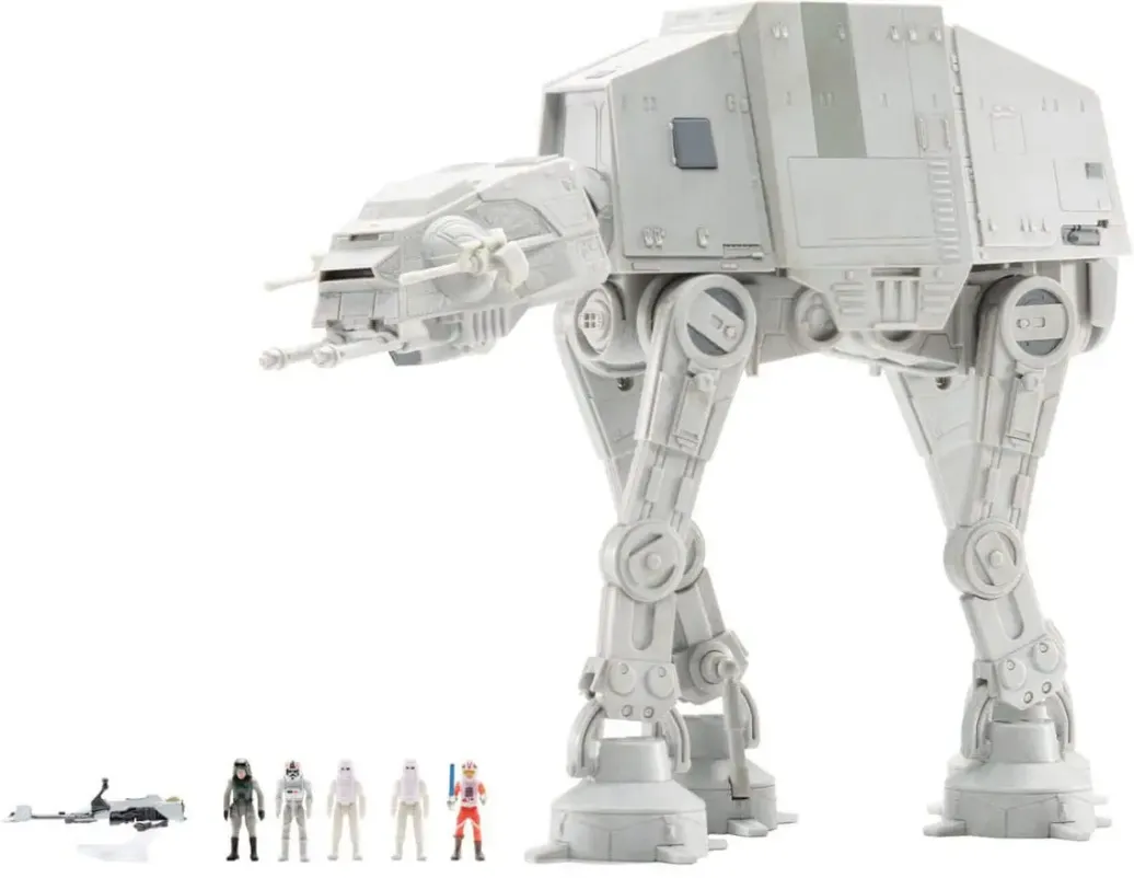 Star Wars Micro Galaxy Squadron Feature Fahrzeug mit Figuren Assault Class AT-AT 24 cm