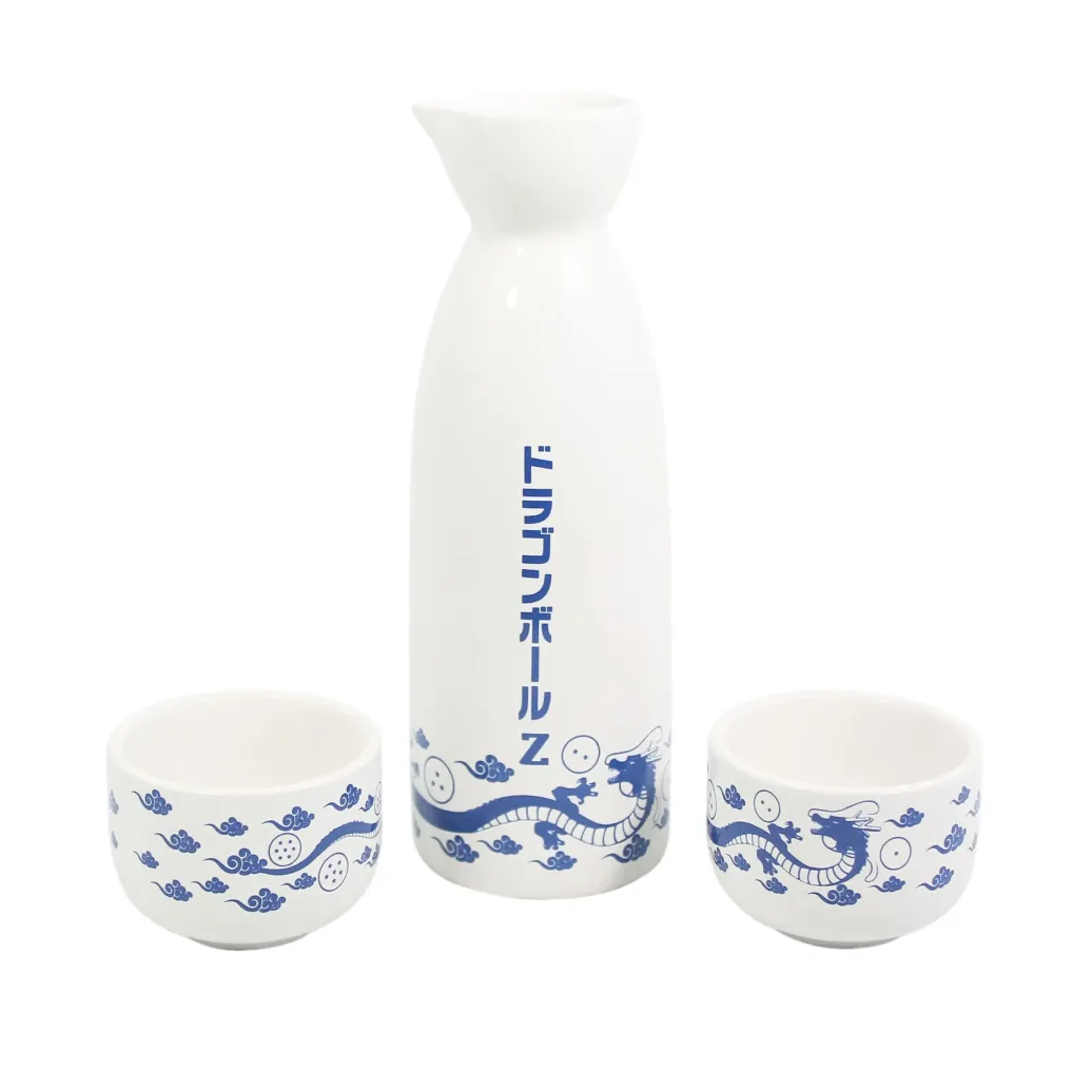 Dragon Ball Z Keramik Sake Set Blue Shenron