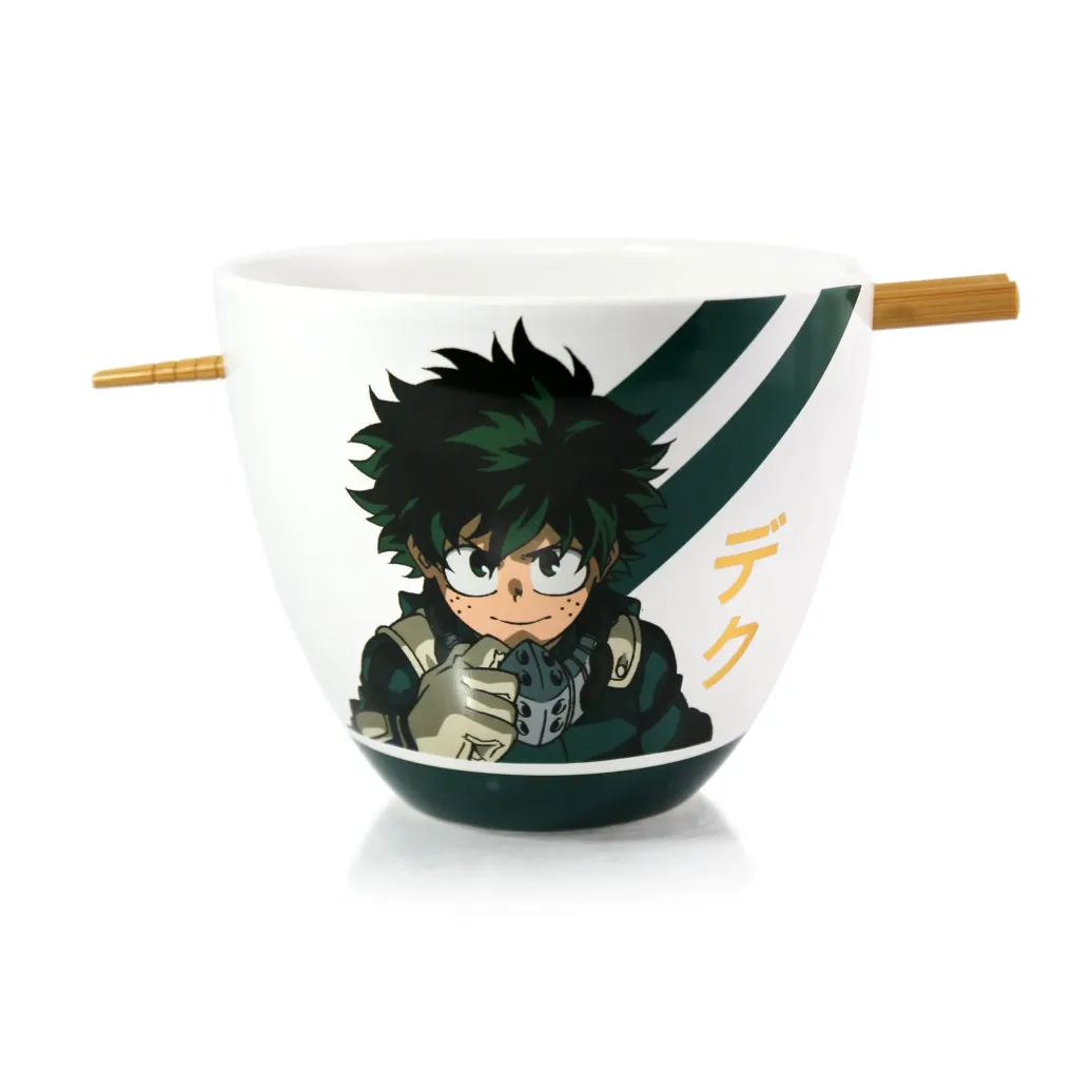 My Hero Academia Ramen-Schüssel mit Stäbchen Izuku Midoriya 473 ml