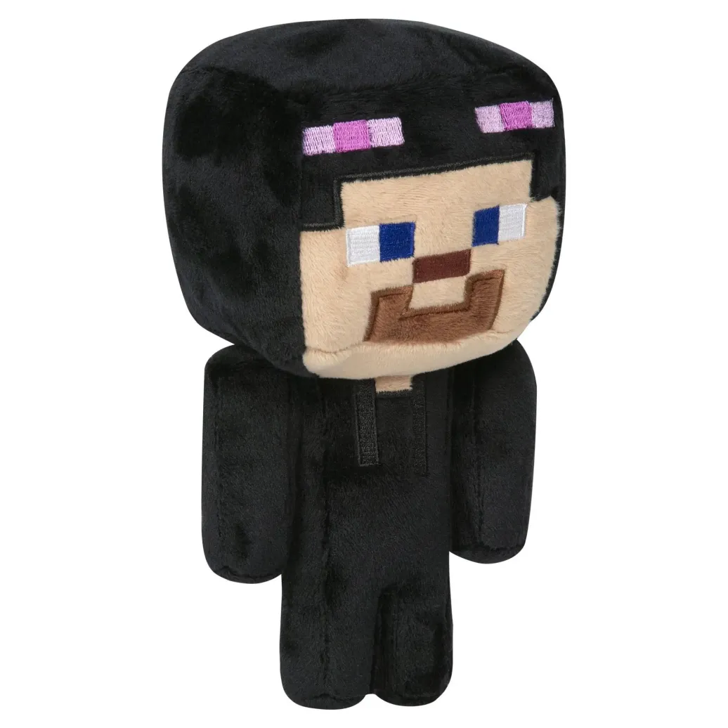 Minecraft Happy Explorer Plüschfigur Enderman Steve 18 cm