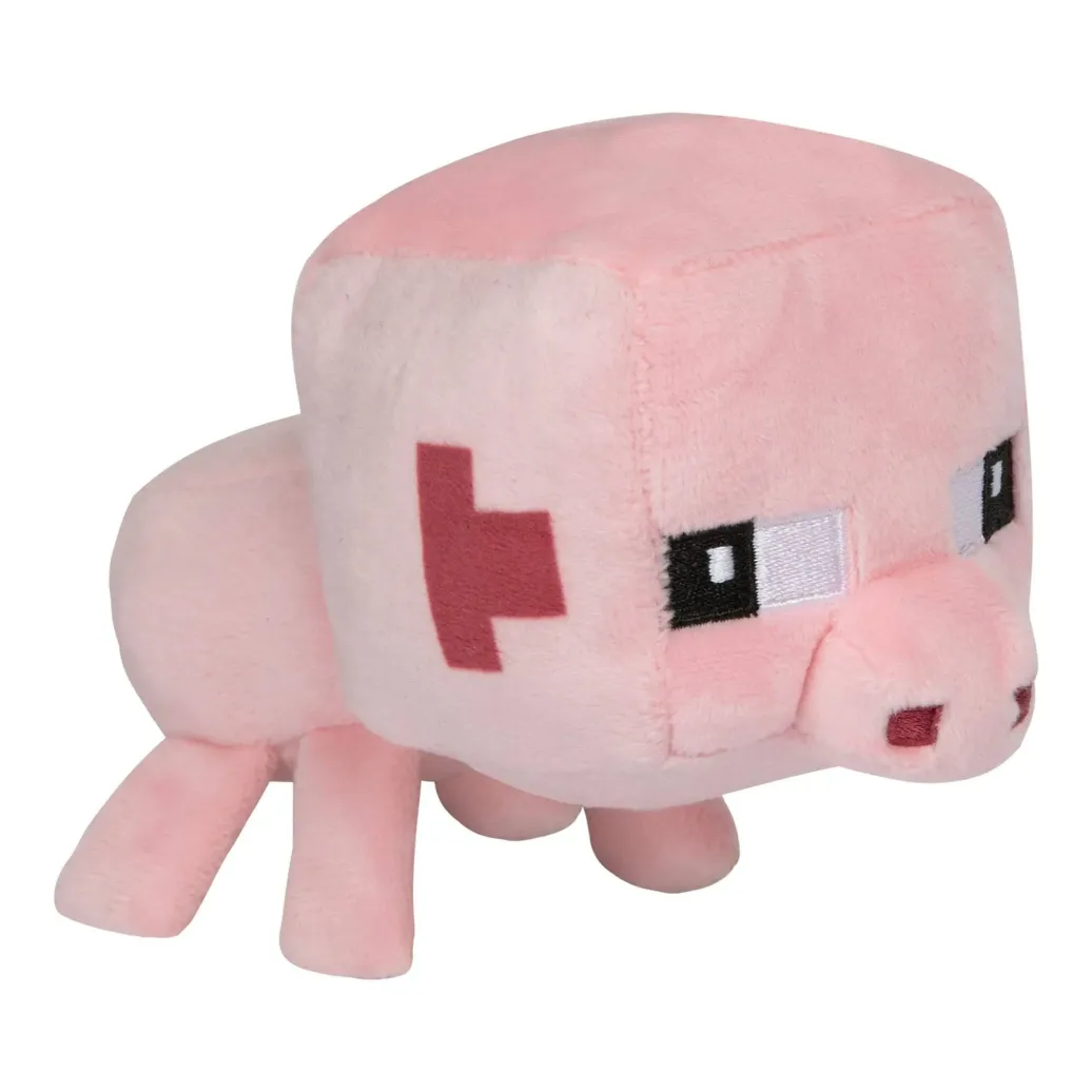 Minecraft Mini Crafter Plüschfigur Schwein 11 cm