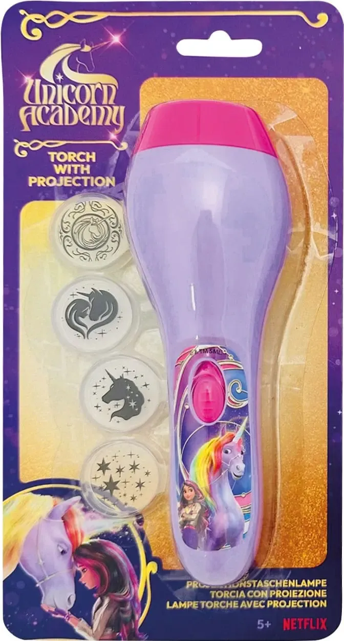 Unicorn Academy Projektionstaschenlampe  