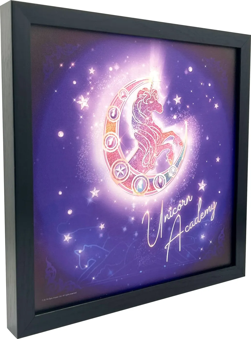 Unicorn Academy Canvas Poster Logo (With Light) 