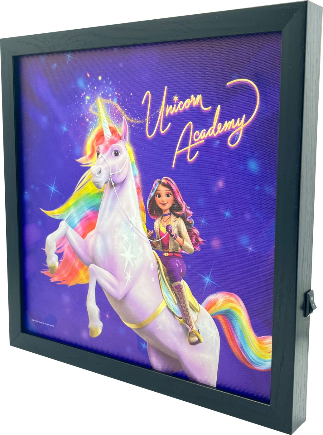 Unicorn Academy Canvas Poster Sophia & Wildstar (With Light) 