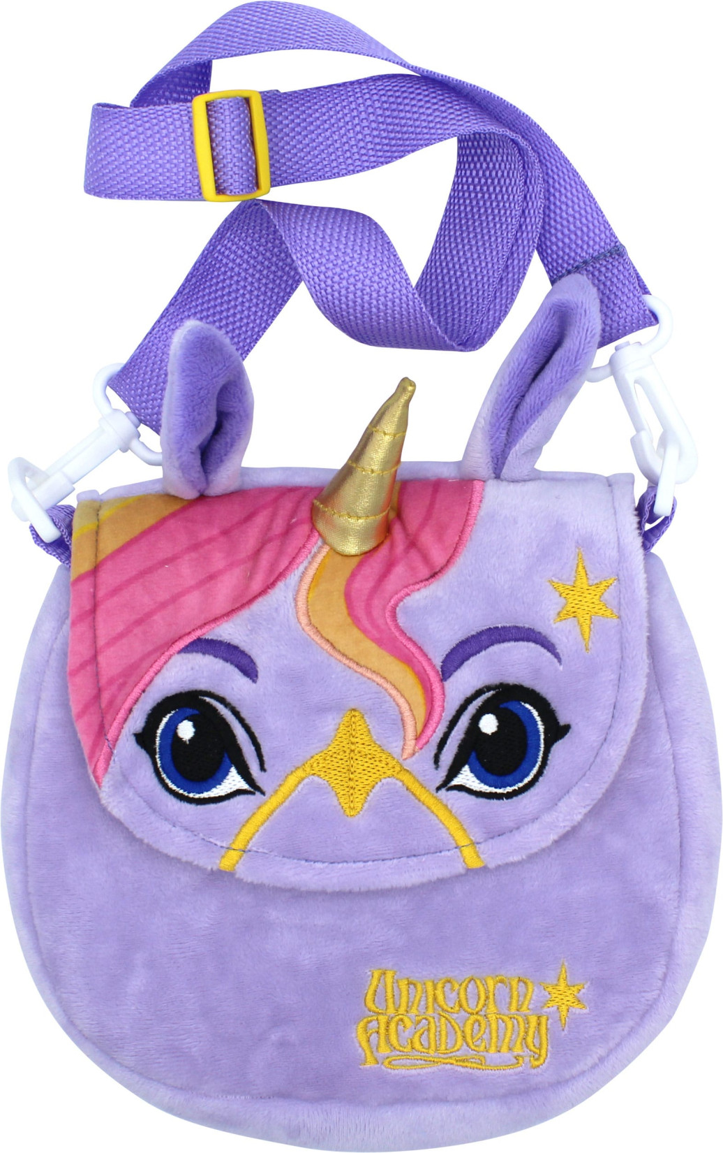 Unicorn Academy Plüsch-Umhängetasche  