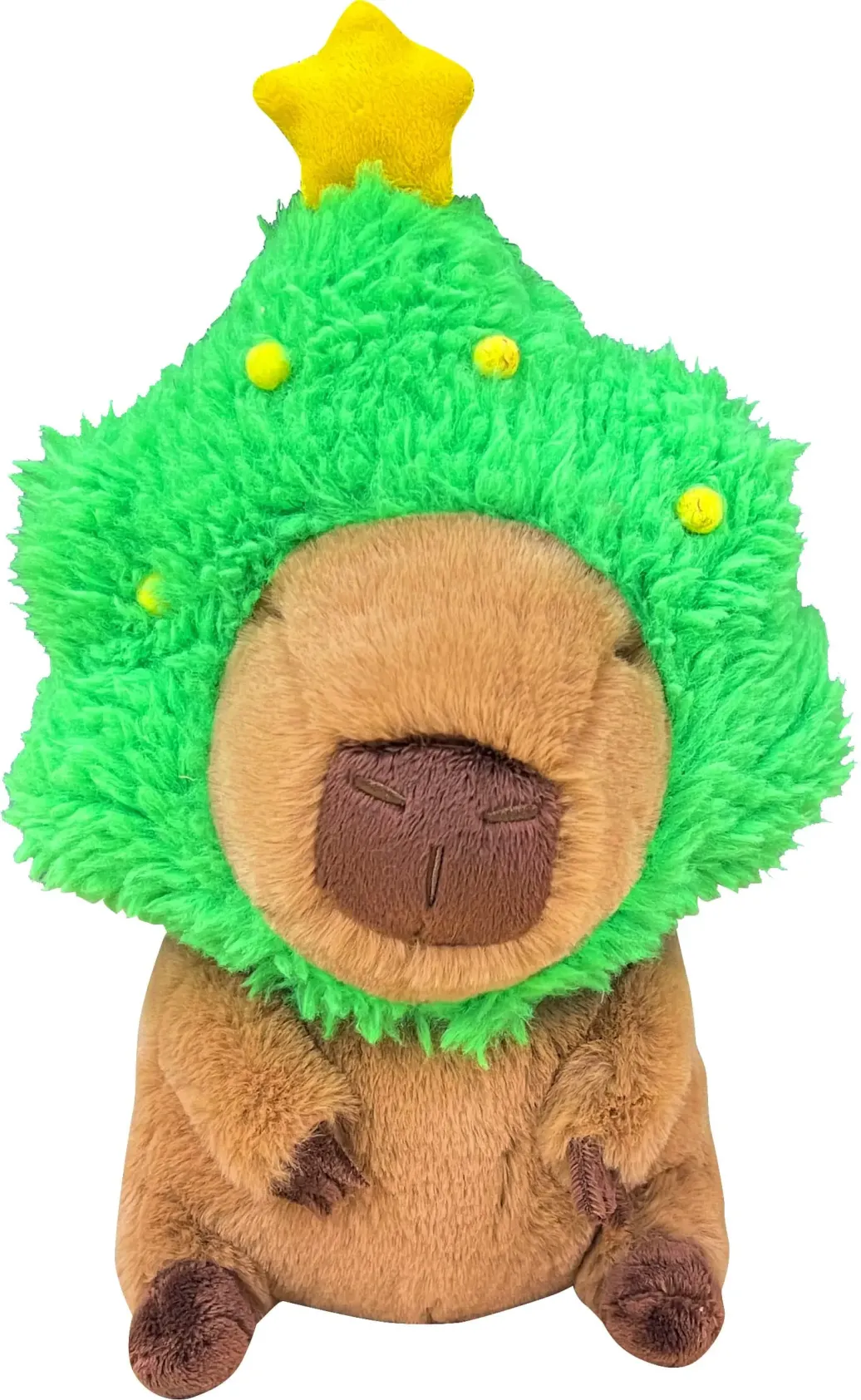 Capybara Plüschfigur Capybara with Christmas Tree 32 cm       