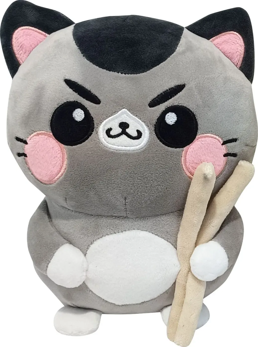 Funny Cat Plüschfigur Cat with Chopsticks 25 cm        