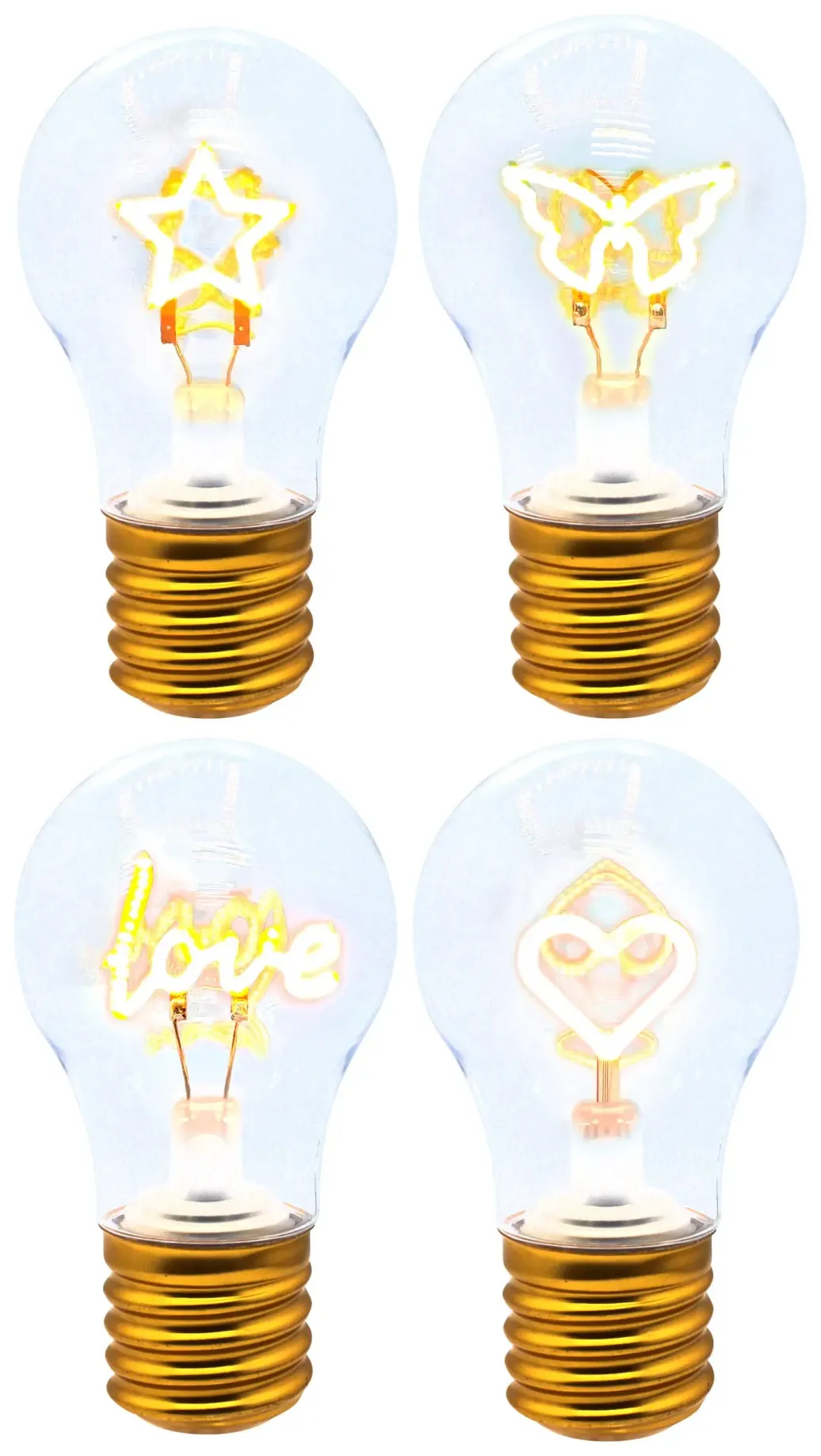 LED-Glühbirnen Lampen Sortiment (12) 