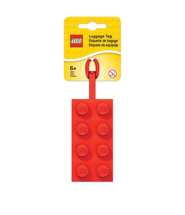 LEGO Taschenanhänger Rot 10 cm 