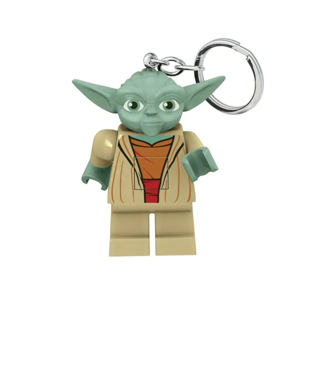 LEGO Star Wars Schlüsselanhänger mit Leuchtfunktion Yoda 8 cm                 