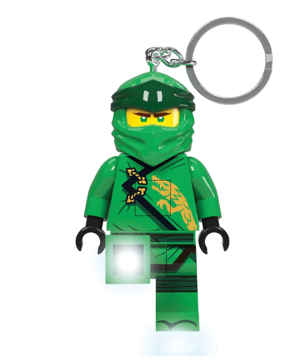 LEGO Ninjago Legacy Schlüsselanhänger mit Leuchtfunktion Lloyd 8 cm             