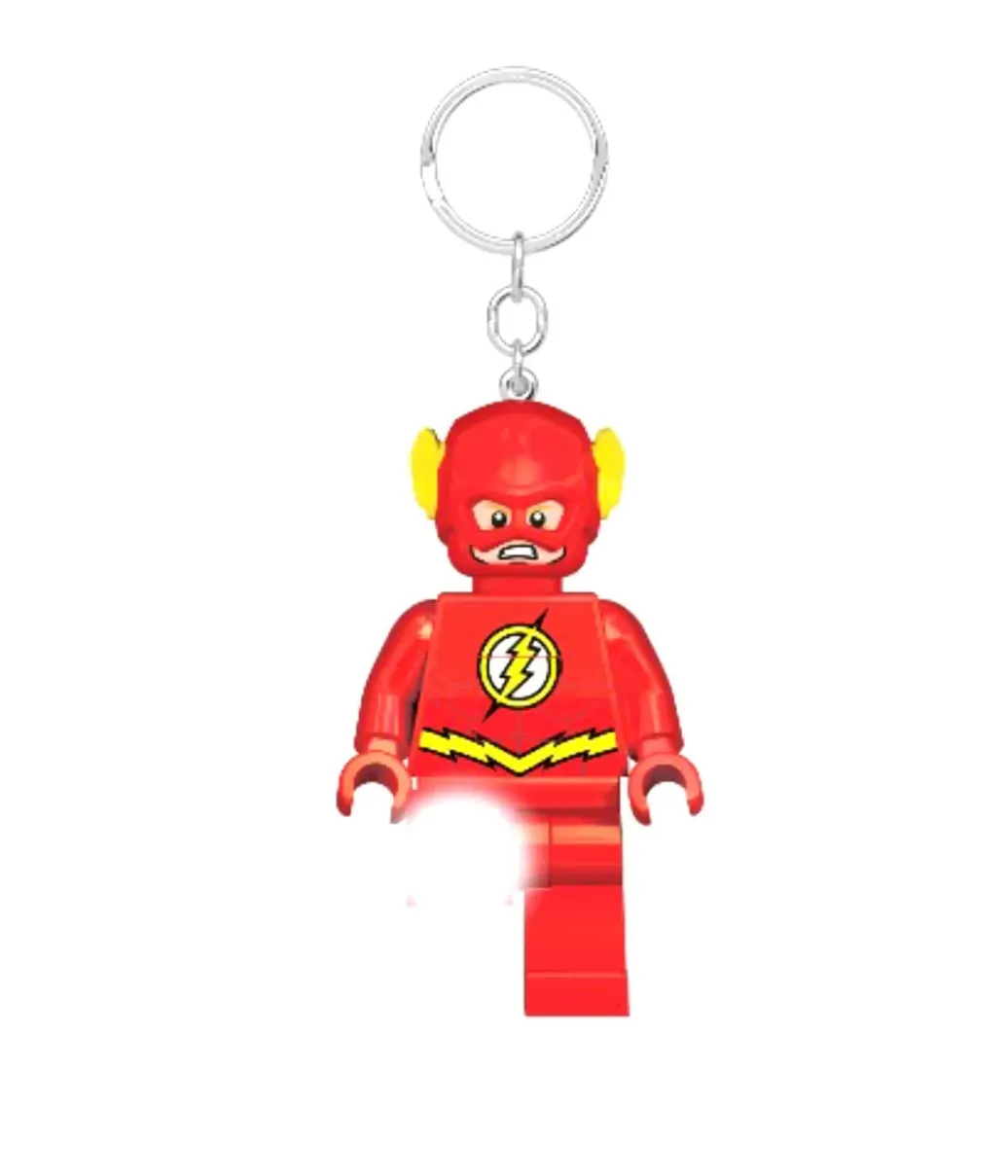LEGO DC Comics Schlüsselanhänger mit Leuchtfunktion Flash 8 cm                     