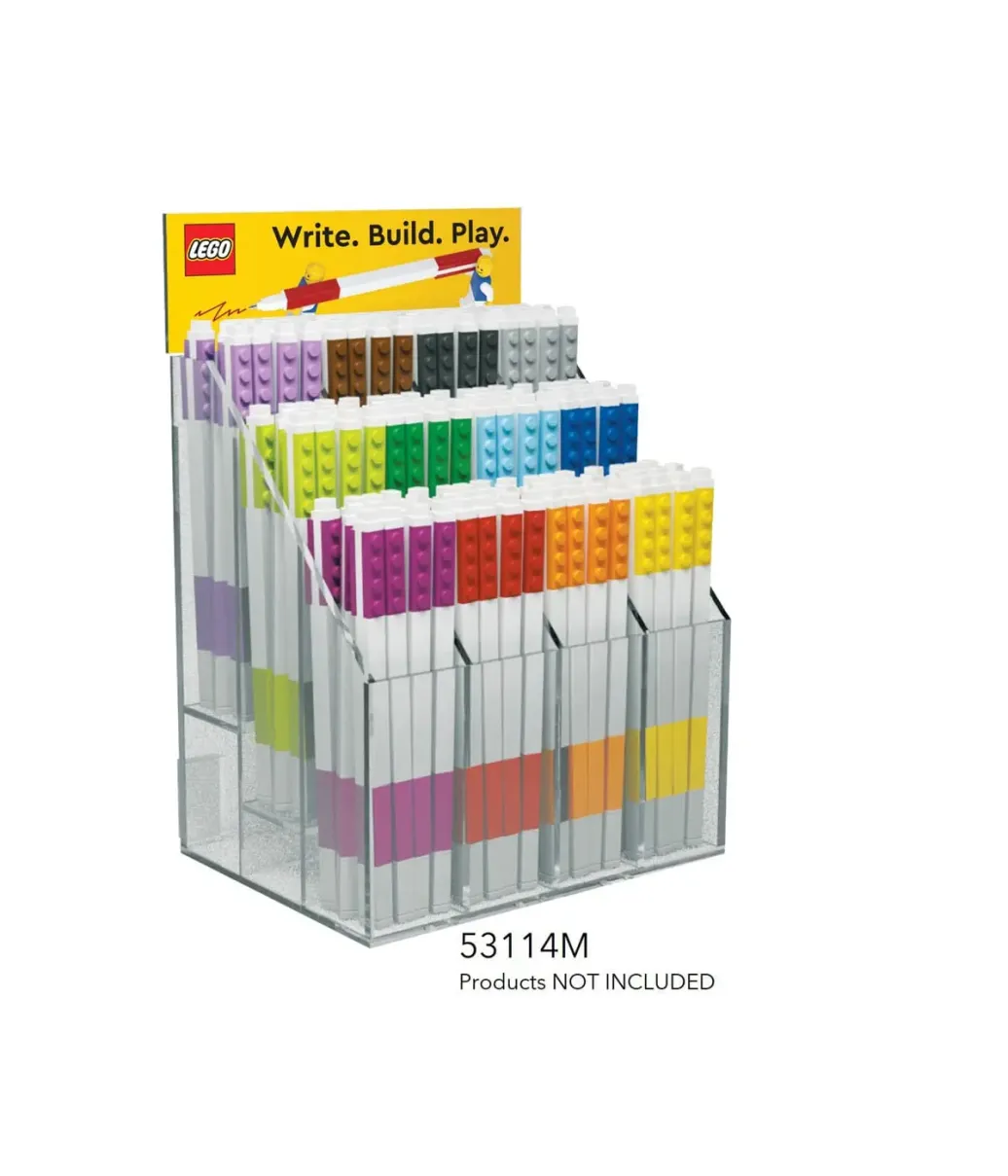 LEGO Acryl Verkaufsdisplay / Thekendisplay für Gelstifte  