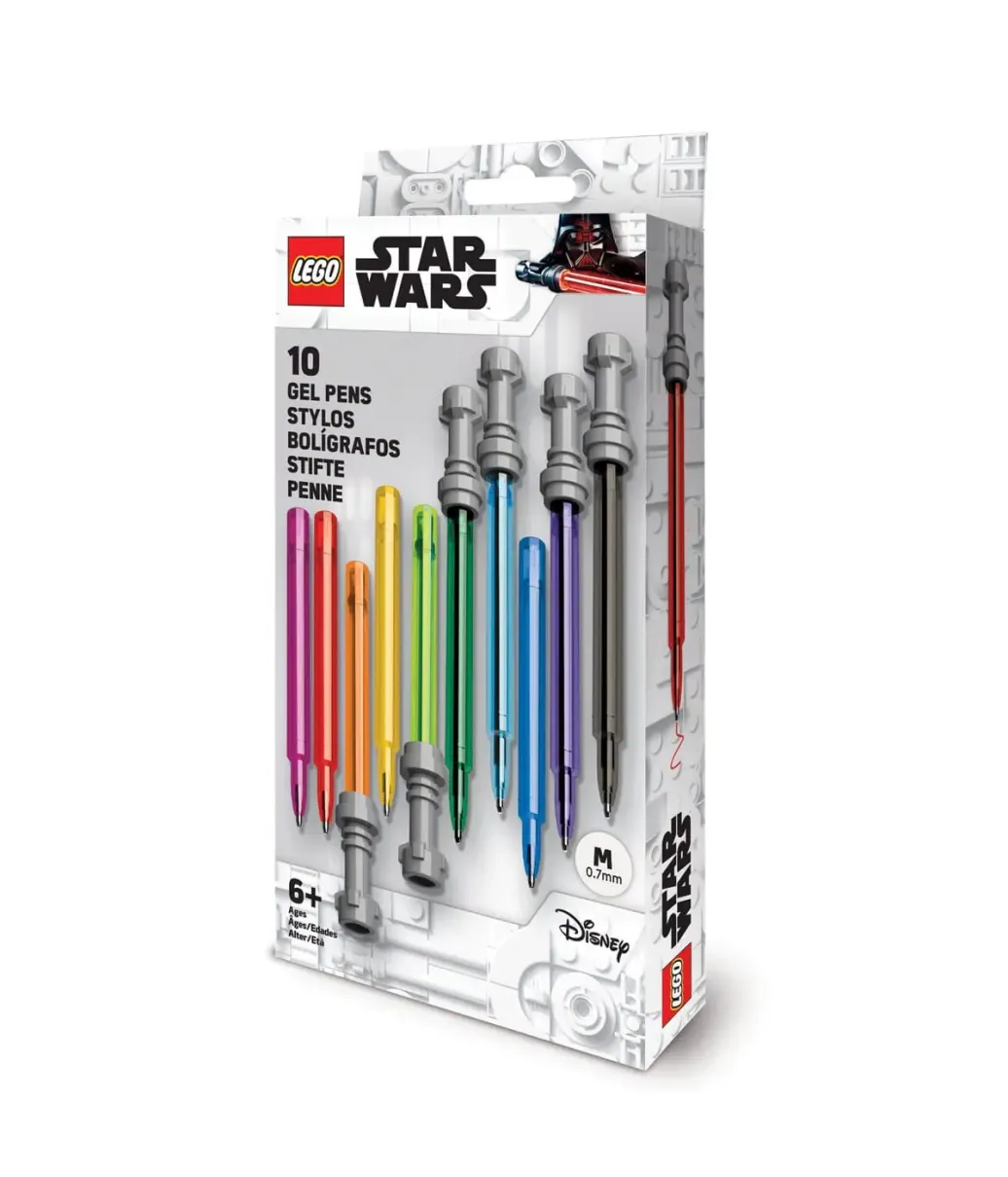 LEGO Star Wars Gelstifte 10-er Pack Lichtschwert   