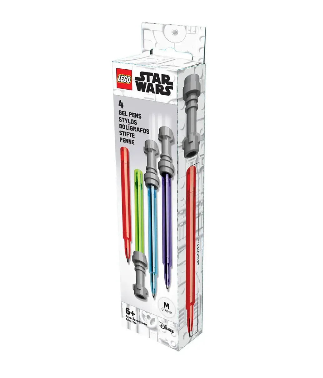 LEGO Star Wars Gelstifte 4-er Pack Lichtschwert  