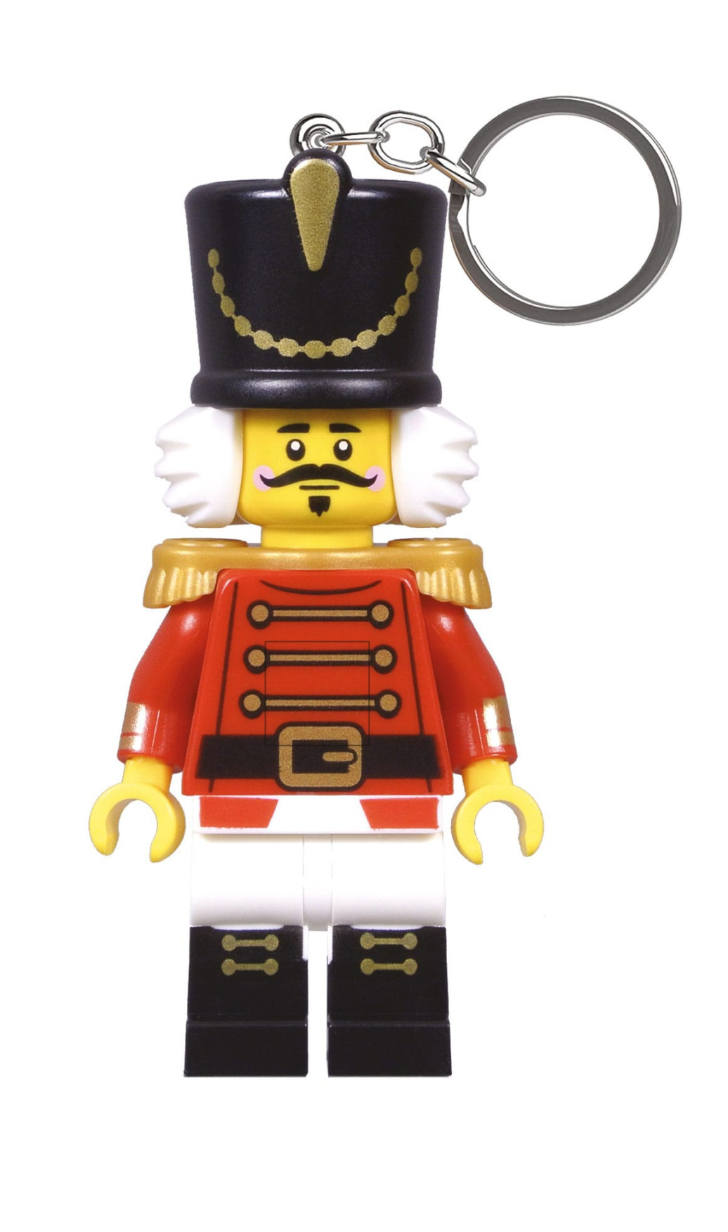 LEGO Minifigures Schlüsselanhänger mit Leuchtfunktion Nussknacker 8 cm