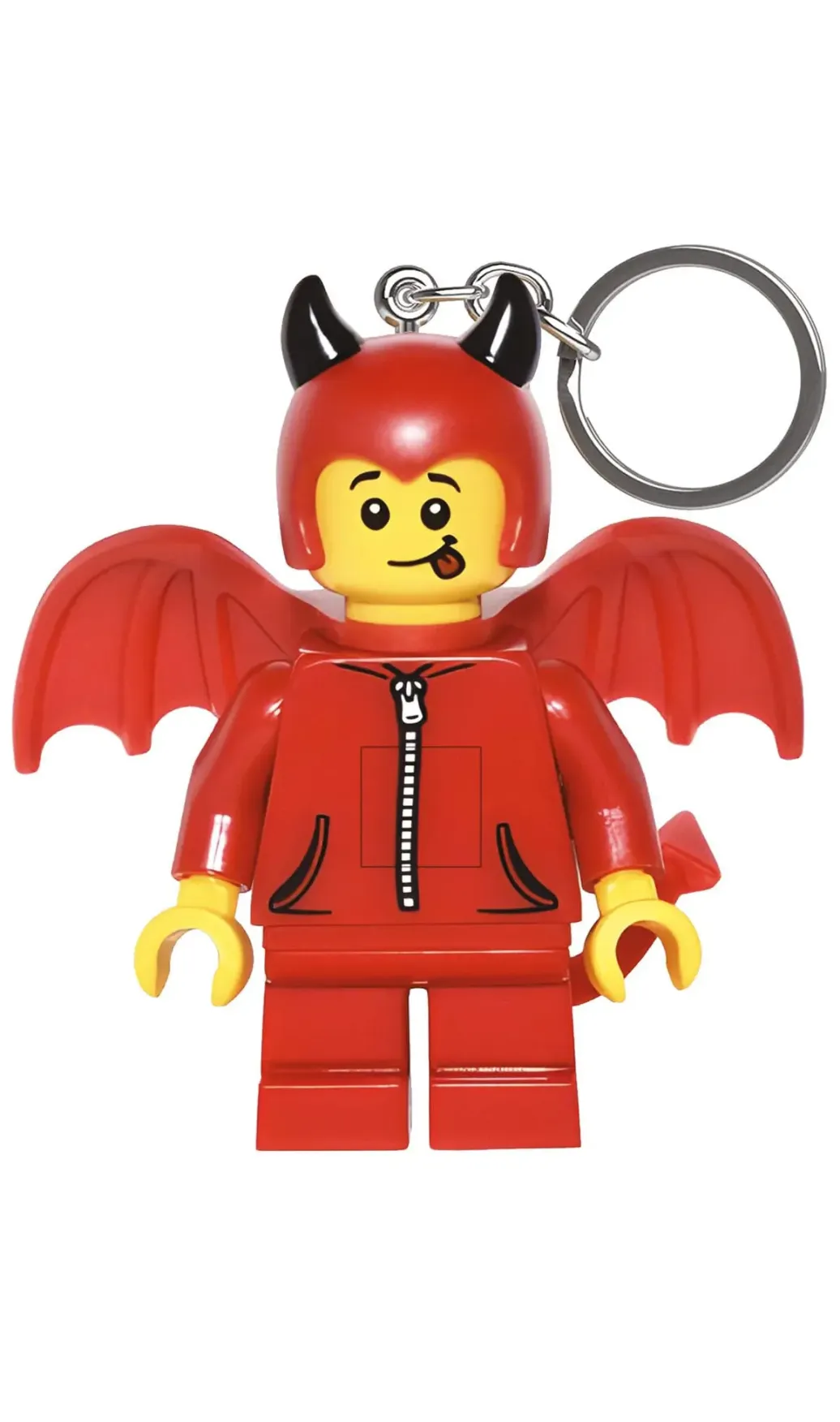 LEGO Minifigures Schlüsselanhänger mit Leuchtfunktion Kleiner Teufel 8 cm