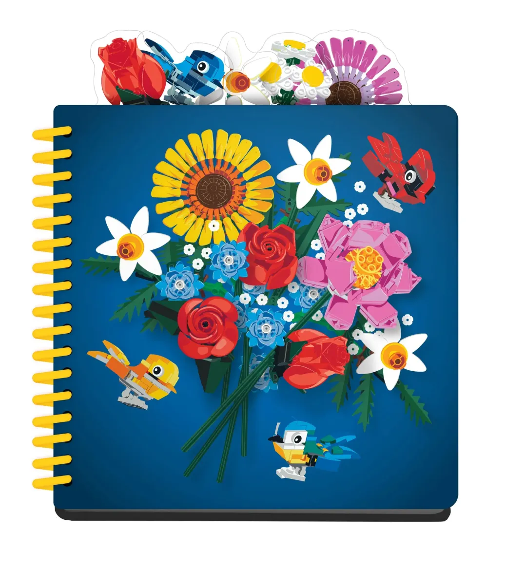 LEGO Icon Tab-Notizbuch Botanicals