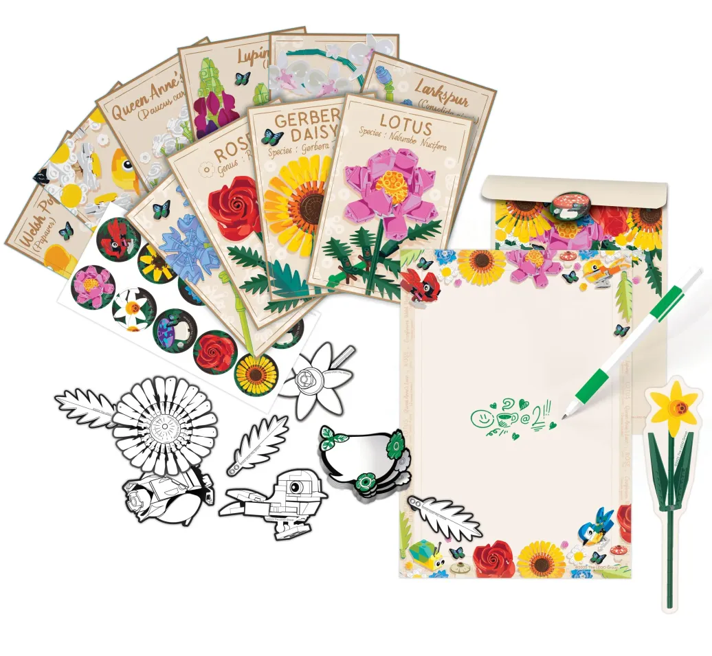 LEGO Schreibwaren-Set Botanicals
