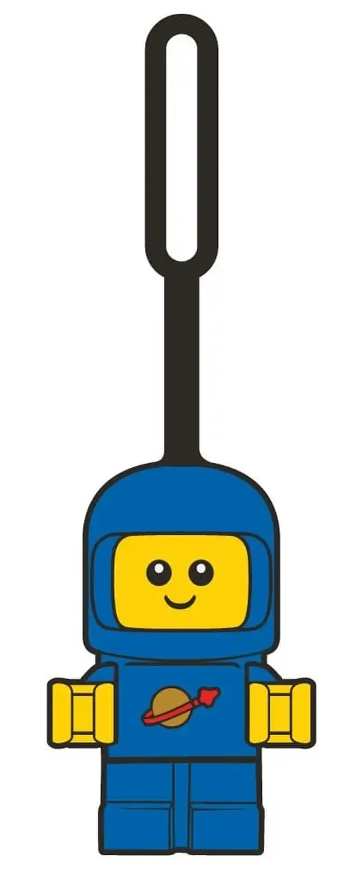 LEGO Minifigures Taschenanhänger Spacebaby Blau 10 cm