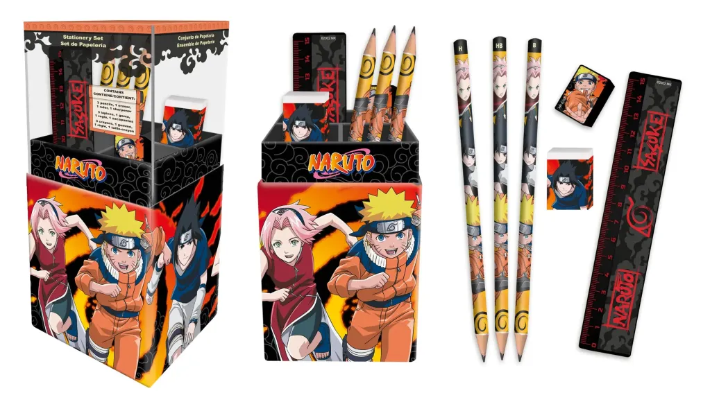 Naruto Schreibwaren-Set   