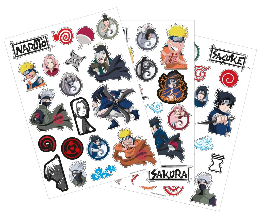 Naruto Tech Sticker Pack           