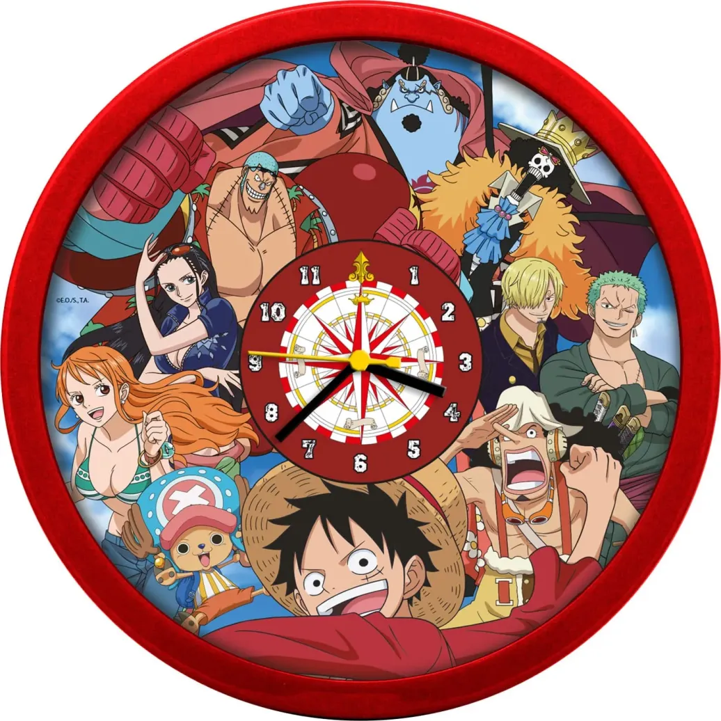 One Piece Wanduhr  