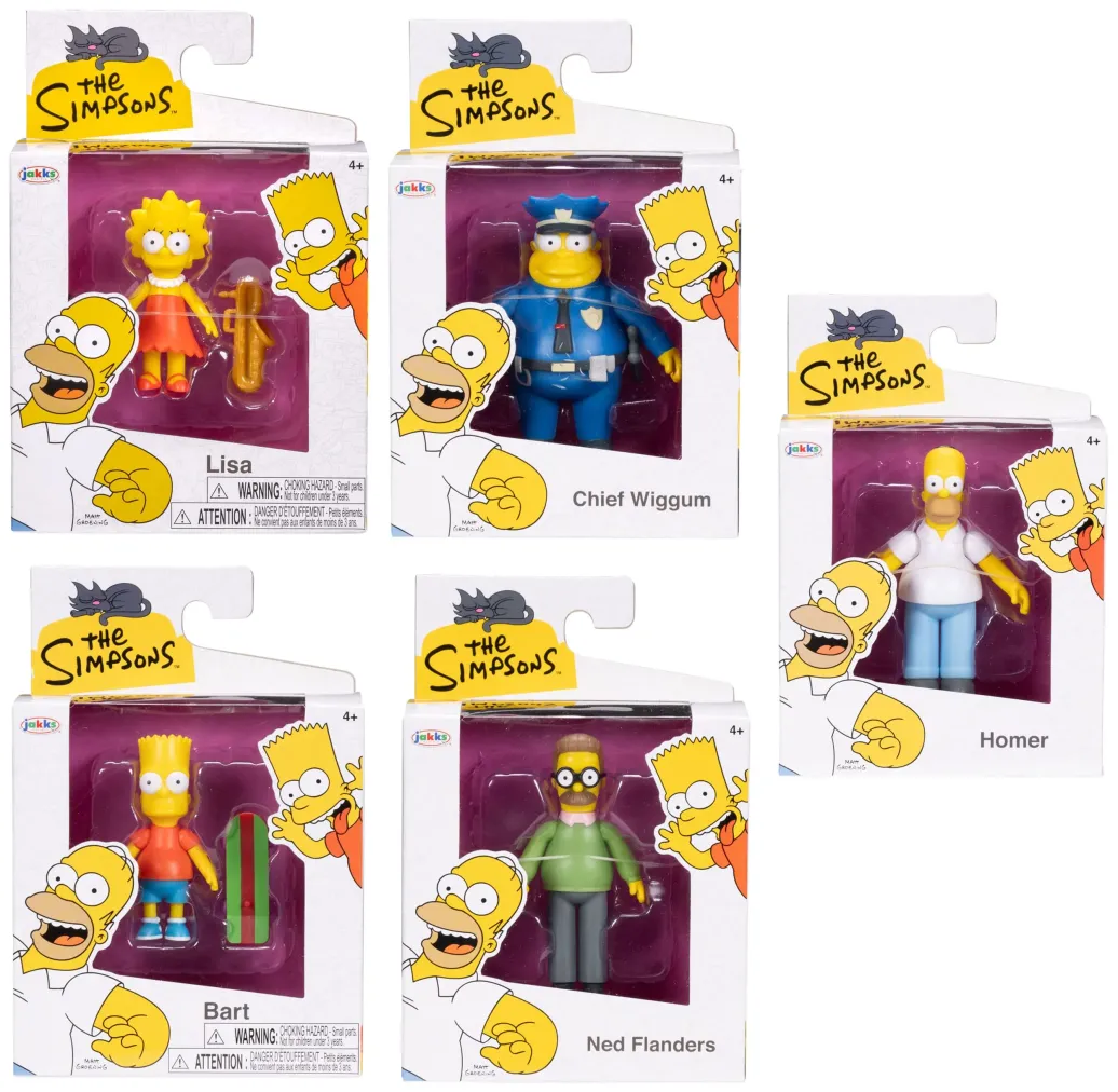 Simpsons Minifiguren Wave 1 6 cm Sortiment (8)