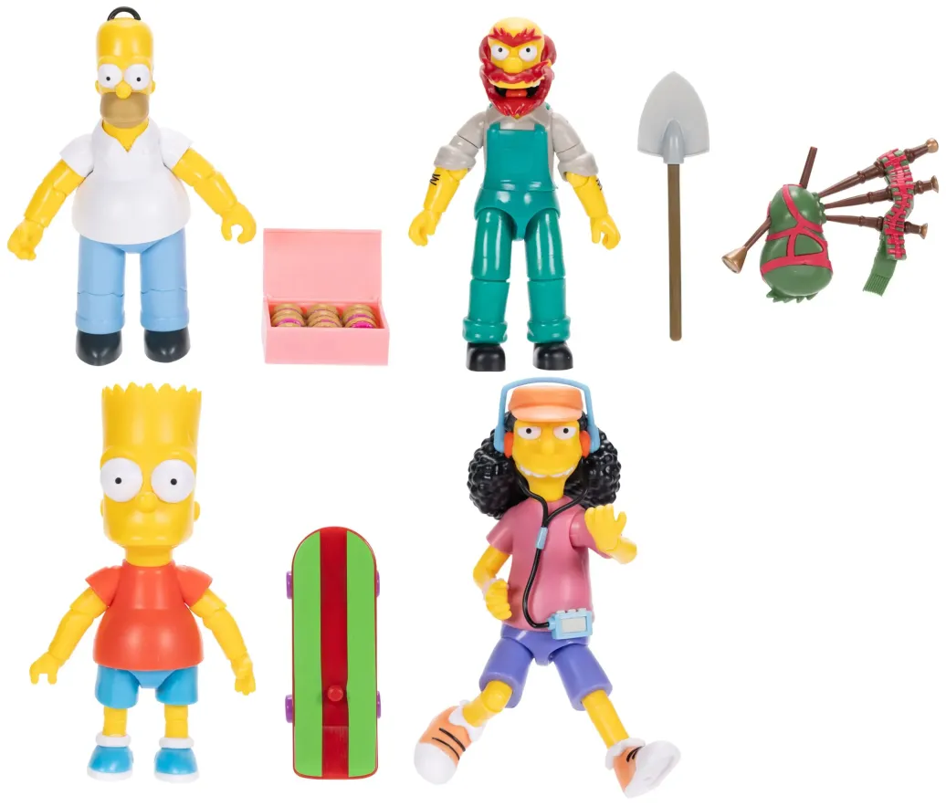 Simpsons Minifiguren Wave 1 13 cm Sortiment (6)