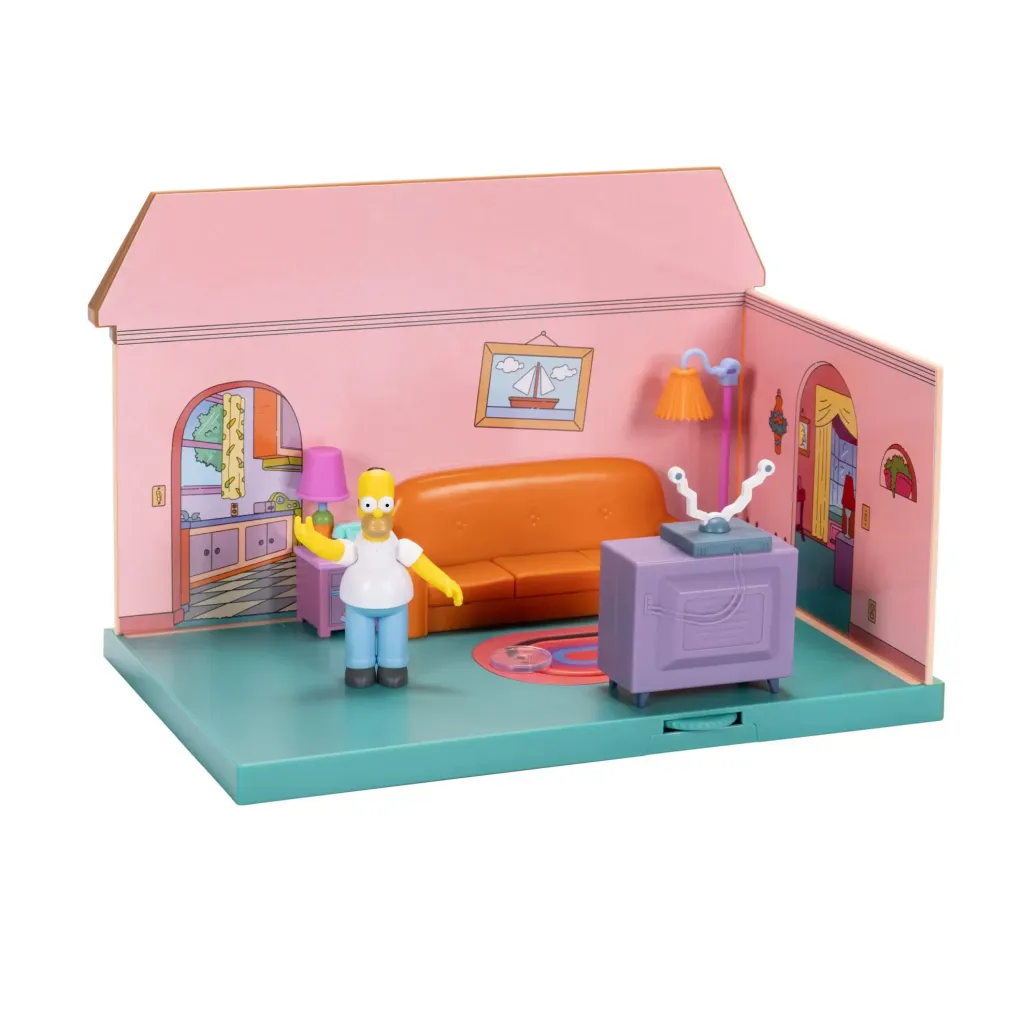 Simpsons Minifiguren Spielset Wohnzimmer
