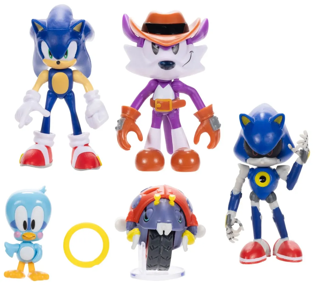 Sonic - The Hedgehog Minifiguren Wave 18 6 cm Sortiment (8)