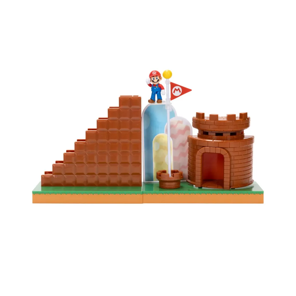 World of Nintendo Super Mario Minifiguren Spielset End Level