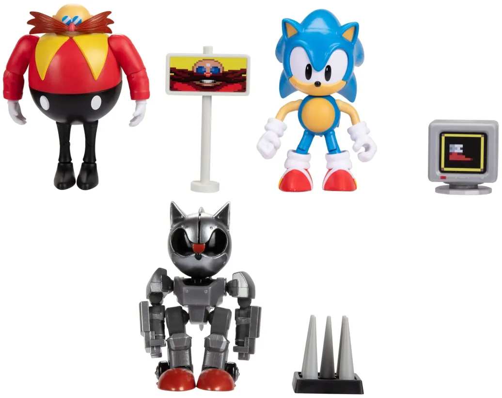 Sonic - The Hedgehog Minifiguren Wave 19 10 cm Sortiment (6)