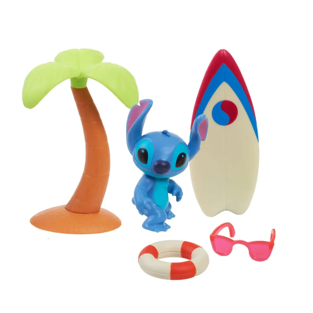 Lilo & Stitch Minifiguren Playset Hang Ten Stitch 7 cm