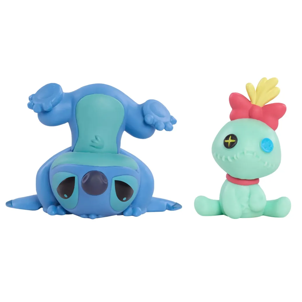 Lilo & Stitch Minifiguren 2er-Pack Scrump & Upside Down Stitch 7 cm