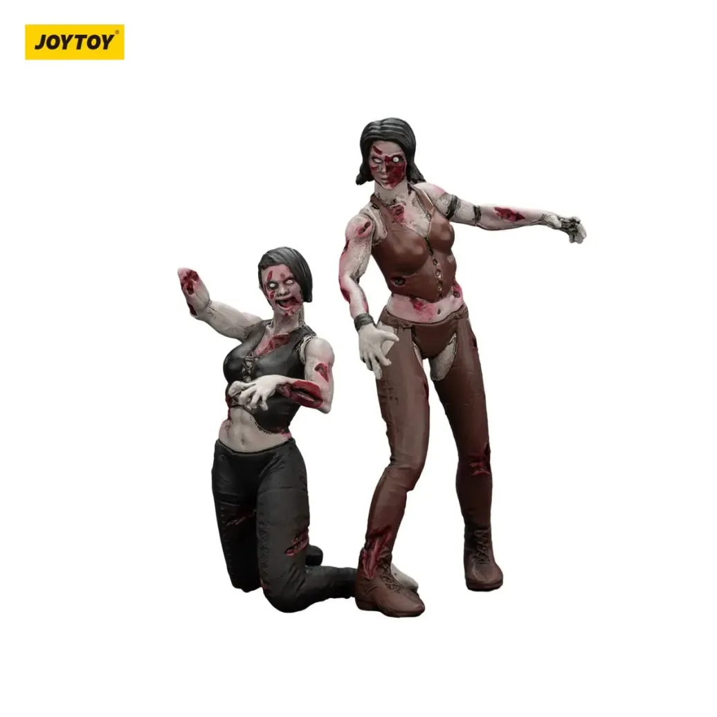Zombie Dark Source Actionfiguren 2er-Pack Female wrestlers 8 cm