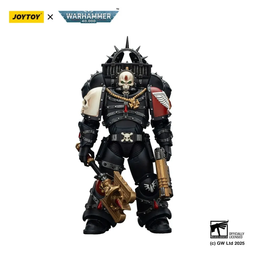 Warhammer 40,000: Combat Patrol Blood Angels Actionfigur Lemartes With Jump Pack Blood Crozius and Absolver Bolt Pistol 12 cm