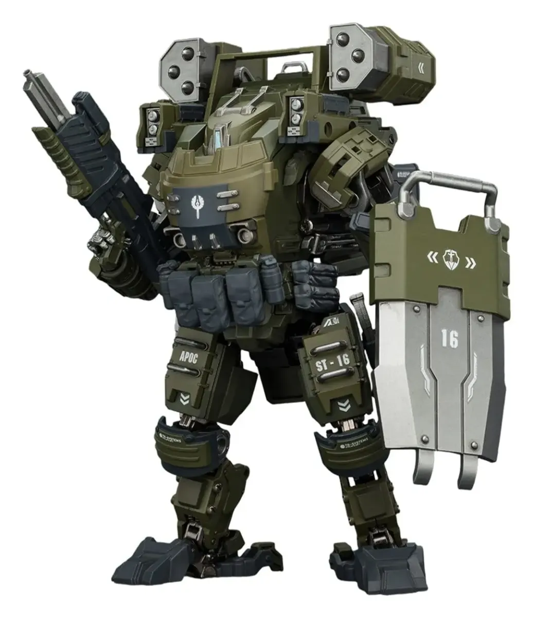 Dark Source Actionfigur 1/25 APOC Series Storm Surge Heavy Fire Assault Mech ST-8616 14 cm