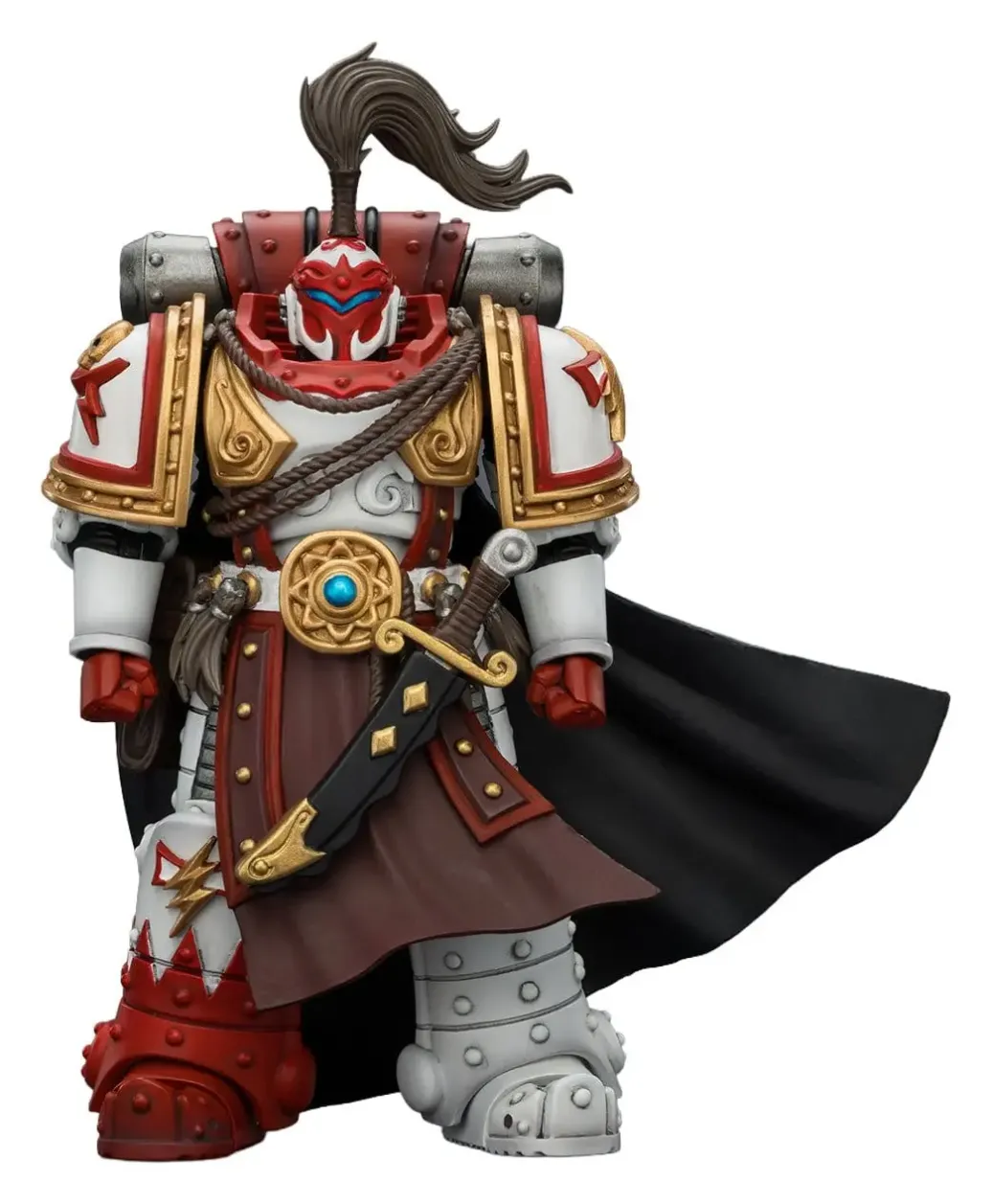 Warhammer The Horus Heresy Actionfigur White Scars Hibou Khan, Seeker of Atonement 12 cm