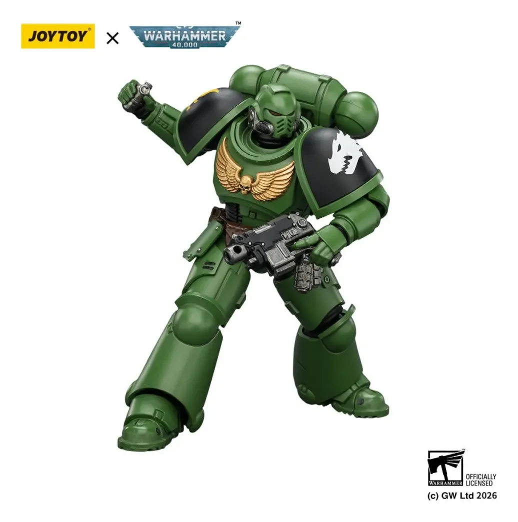 Warhammer 40,000 Actionfigur Salamanders Intercessor 12 cm