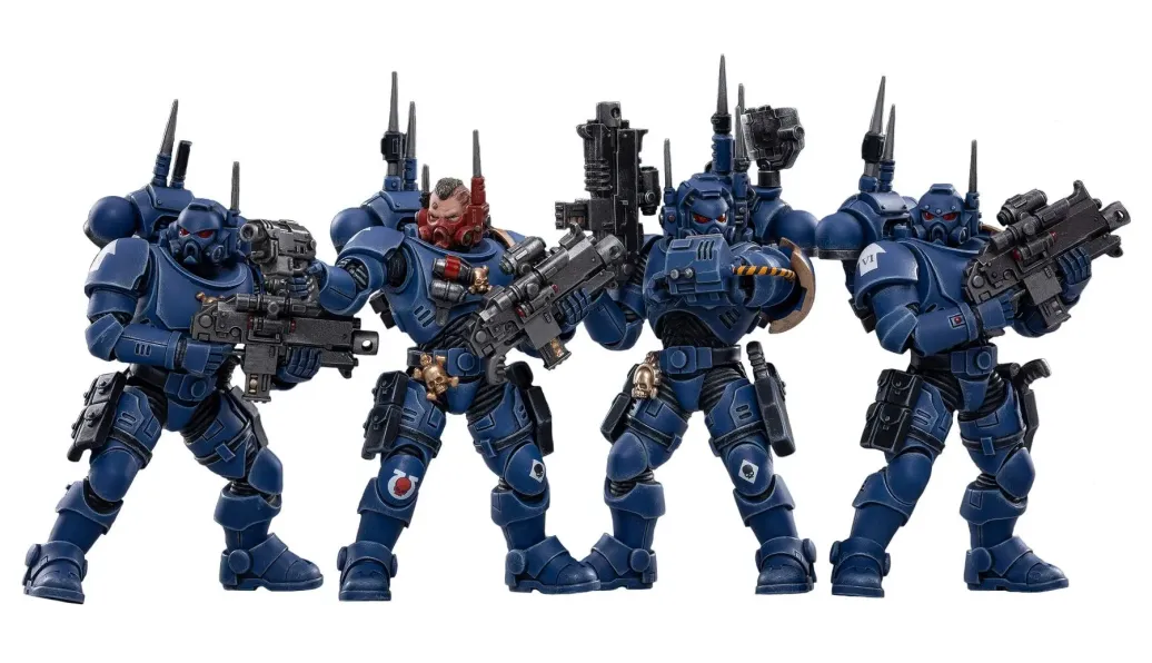 Warhammer 40k Actionfiguren 4er-Pack 1/18 Ultramarines Infiltrators 12 cm