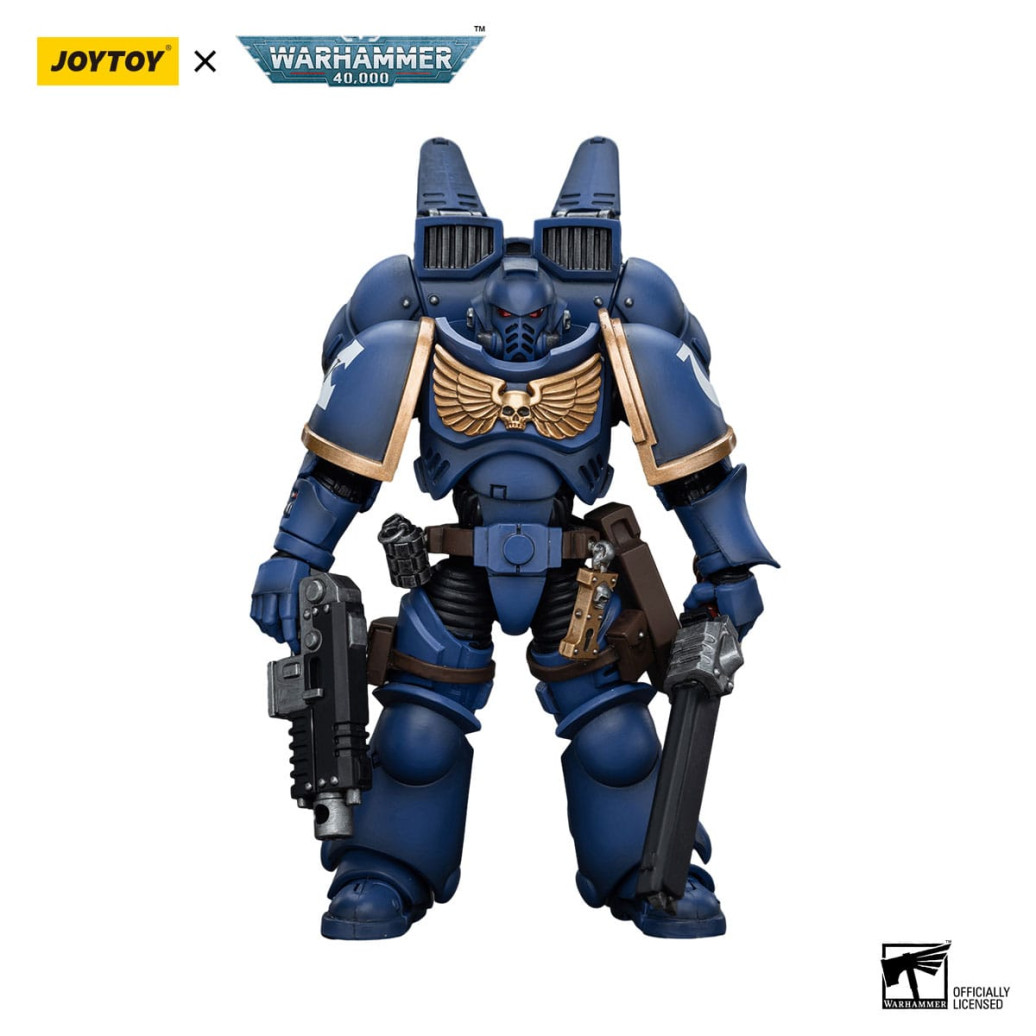 Warhammer 40k Actionfigur 1/18 Ultramarines Jump Pack Intercessors Intercessor 1 12 cm