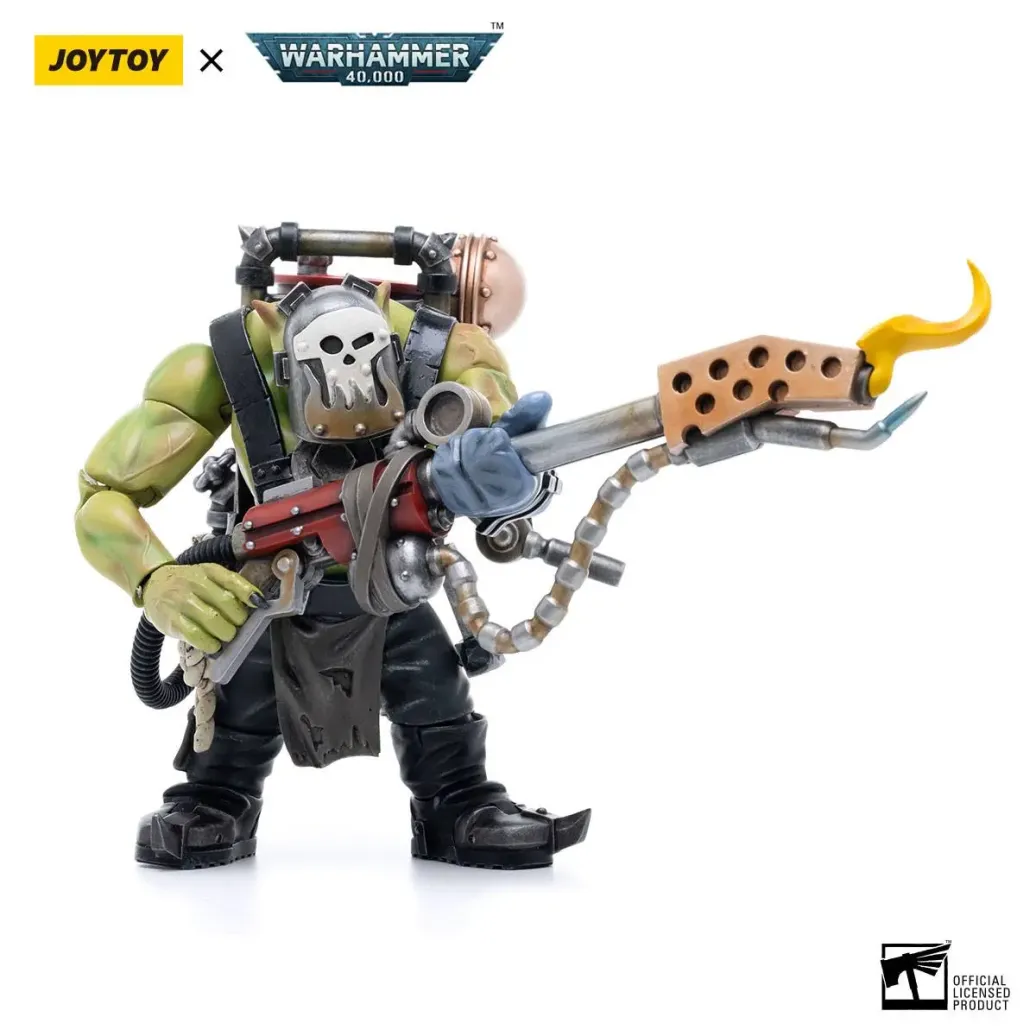 Warhammer 40k Actionfigur 1/18 Ork Kommandos Burna Boy Ragrob 13 cm
